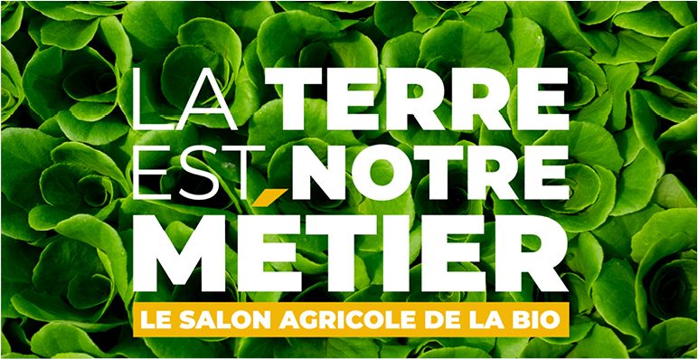 Logo La Terre est Notre Métier - Le salon agricole de la bio