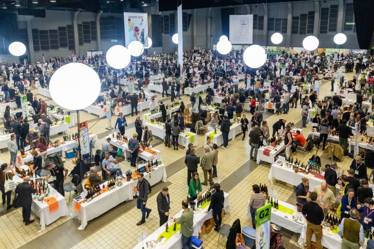 Photo du salon des vins Demeter édition 2020.