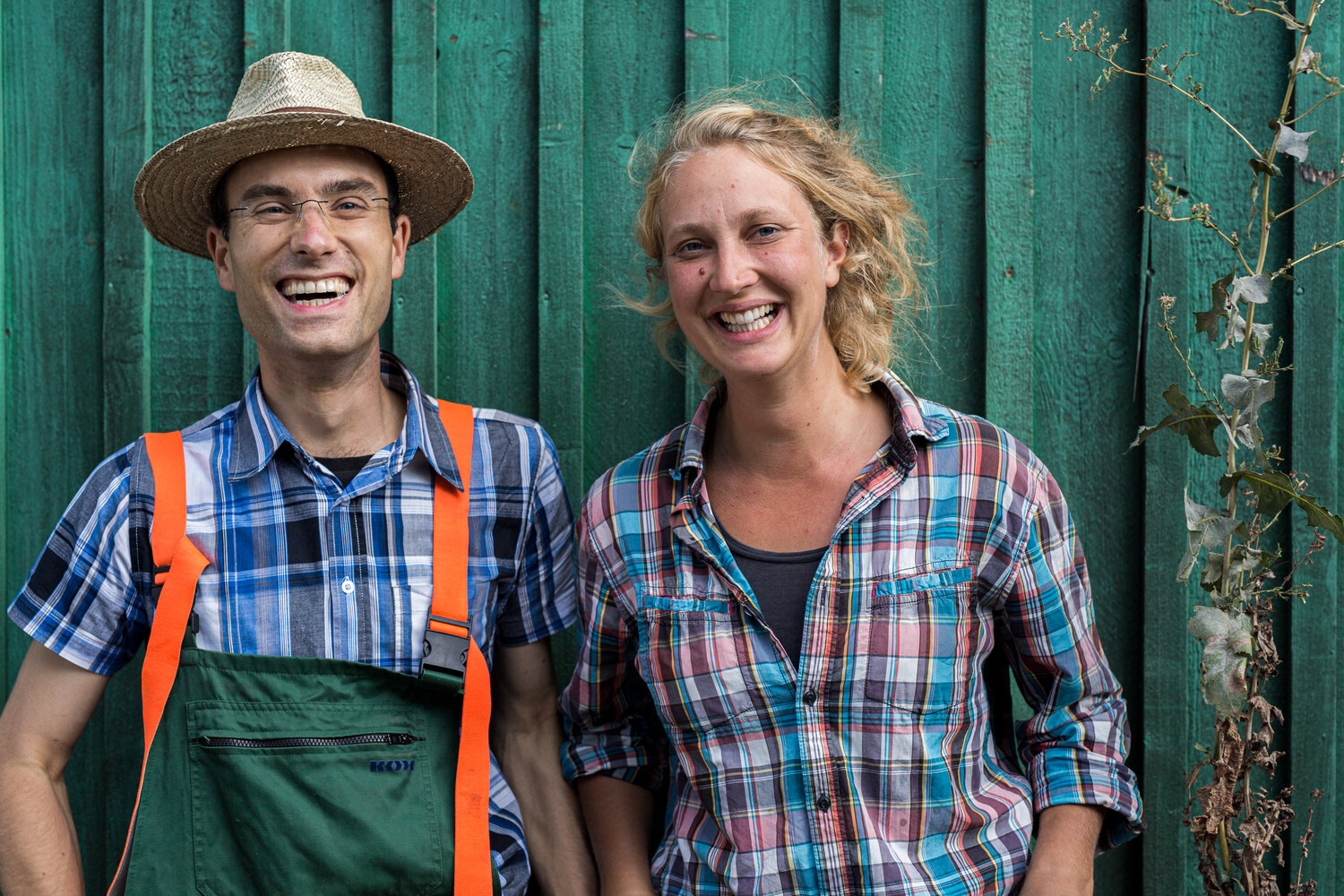 couple d'agriculteurs