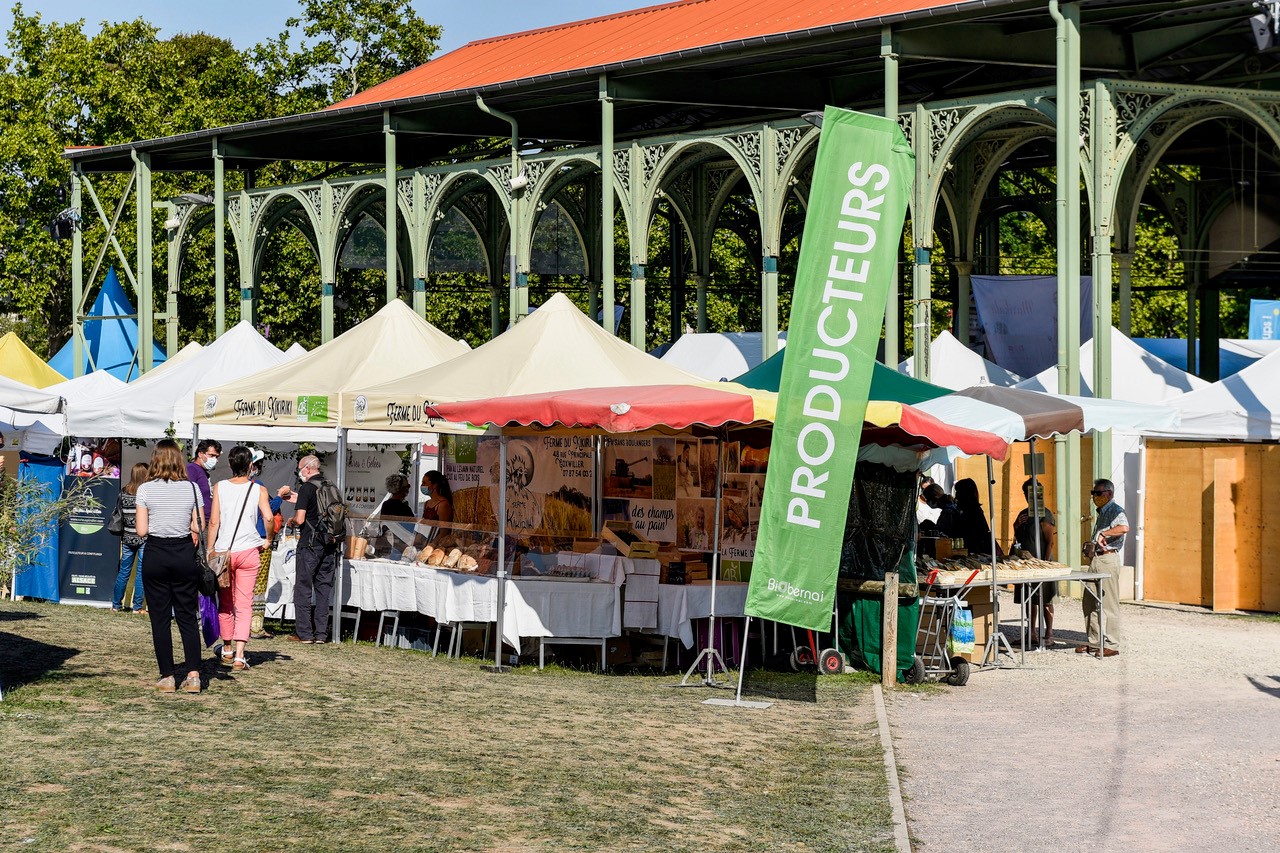 Stands à Biobernai - espace producteurs